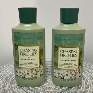 BBW Chasing Fireflies Body Wash Set of 2 NWT